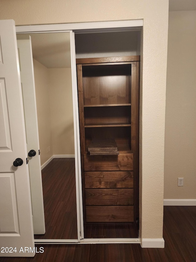 view of closet