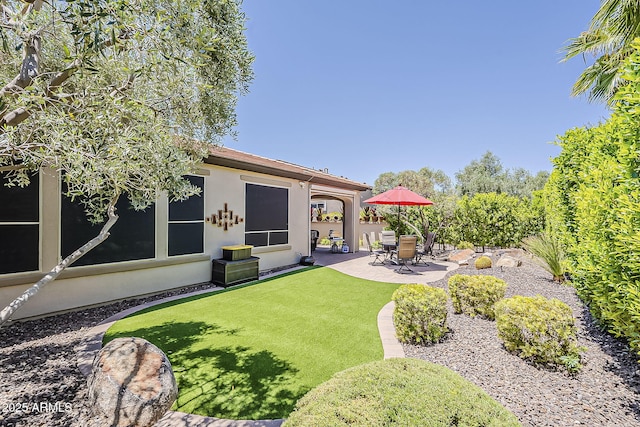 12738 W Brookhart Way, Peoria, AZ 85383 - view of yard featuring a patio