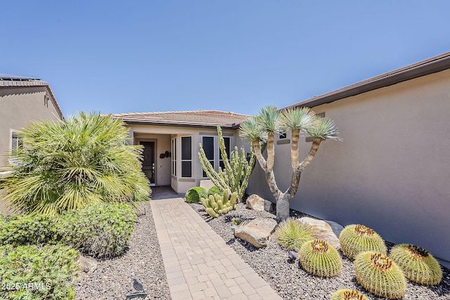 12738 W Brookhart Way, Peoria, AZ 85383 - view of exterior entry featuring stucco siding