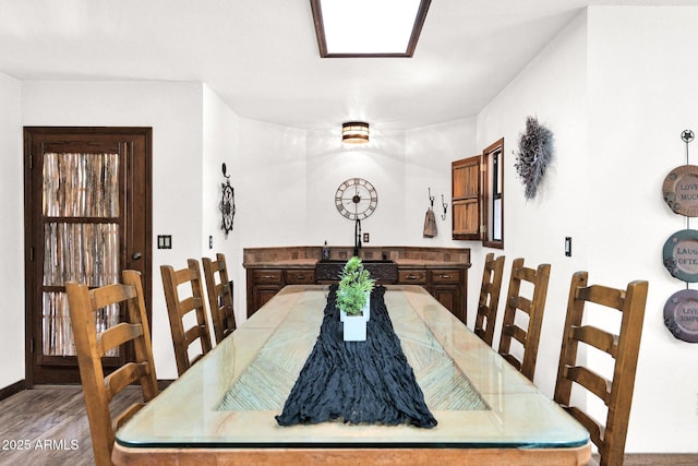 1338 W Mountain View Dr, Mesa, AZ 85201 - dining room featuring wood finished floors