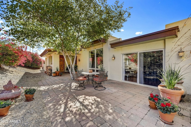 view of patio / terrace with outdoor dining space