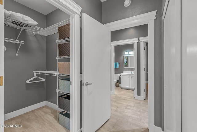 view of spacious closet