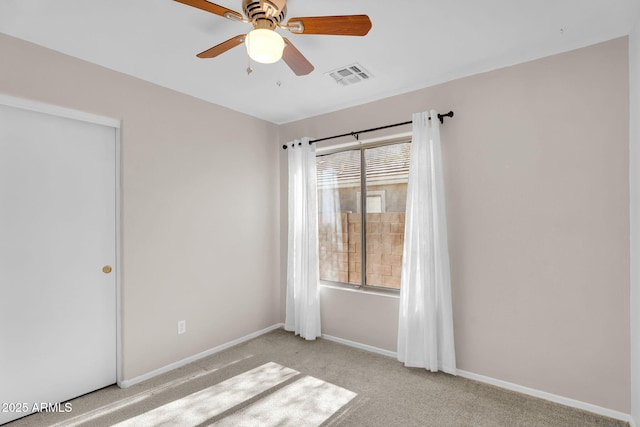10304 E Plata Ave, Mesa, AZ 85212 - unfurnished room with light carpet and ceiling fan