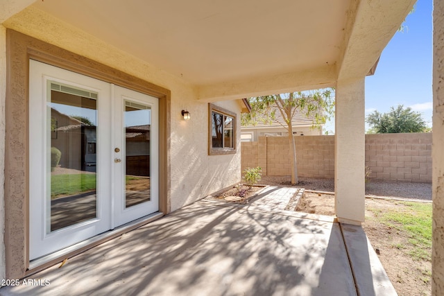 10304 E Plata Ave, Mesa, AZ 85212 - view of patio featuring french doors