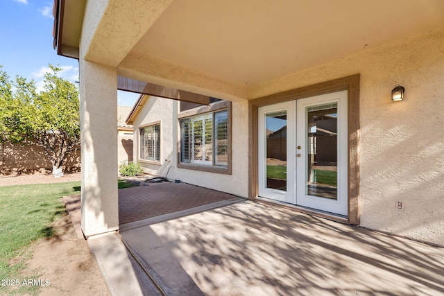 10304 E Plata Ave, Mesa, AZ 85212 - view of patio / terrace with french doors