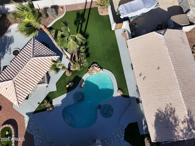 4530 W Misty Willow Ln, Glendale, AZ 85310 - birds eye view of property