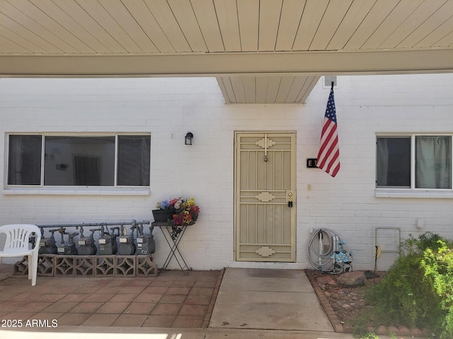 720 N 82nd St Unit E116, Scottsdale, AZ 85257 - doorway to property featuring a patio area