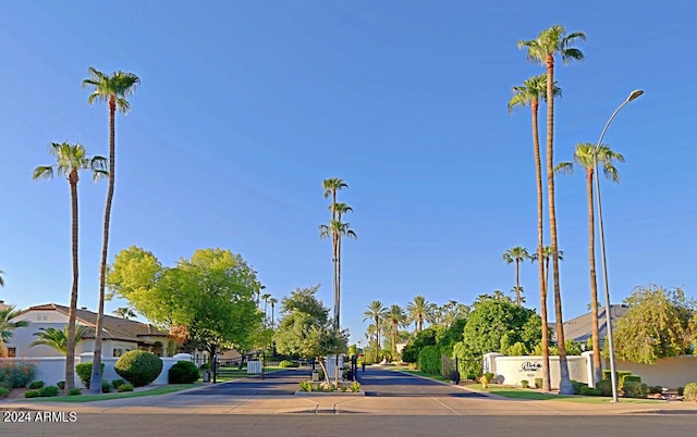 view of street