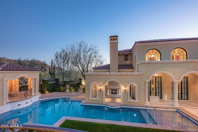 pool featuring a patio