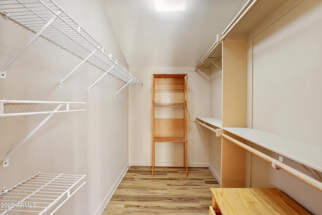 6602 W Dogwood Ln, Pine, AZ 85544 - walk in closet featuring light wood finished floors