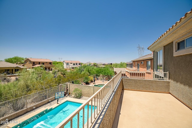 17493 W Arroyo Way, Goodyear, AZ 85338 - view of swimming pool with a residential view