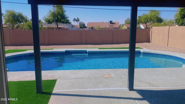 4509 E La Puente Ave, Phoenix, AZ 85044 - view of swimming pool featuring a fenced backyard