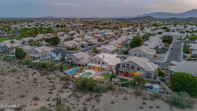 15413 S 31st Pl, Phoenix, AZ 85048 - aerial view featuring a mountain view and a residential view