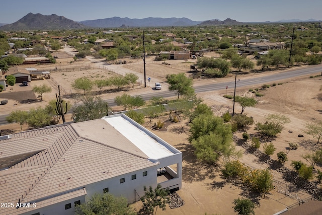 6133 E Dixileta Dr, Cave Creek, AZ 85331 - drone / aerial view of mountains