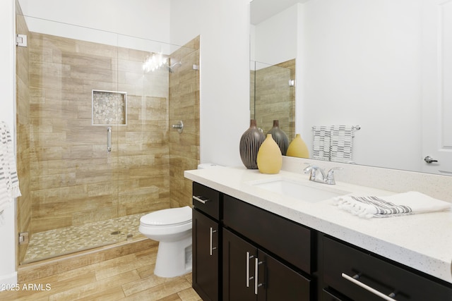 6133 E Dixileta Dr, Cave Creek, AZ 85331 - full bath with vanity and a stall shower