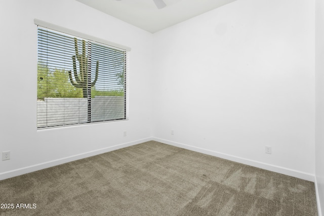 6133 E Dixileta Dr, Cave Creek, AZ 85331 - unfurnished room featuring carpet floors and ceiling fan
