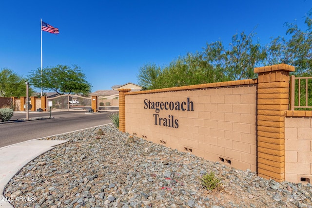 1940 W Expressman St, Apache Junction, AZ 85120 - view of community / neighborhood sign