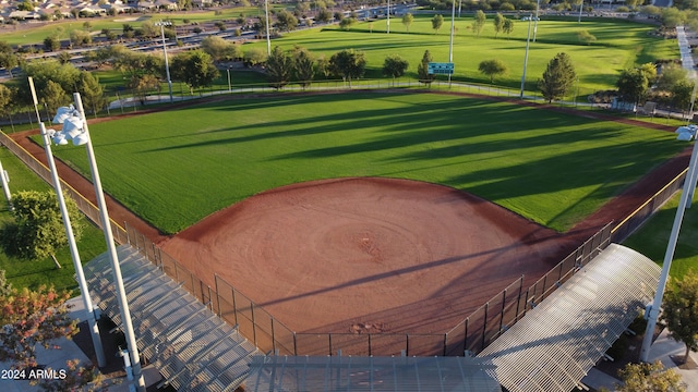 drone / aerial view