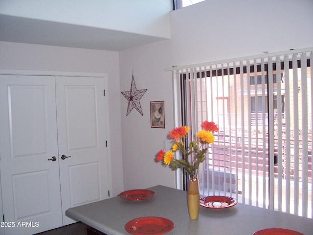 view of dining room