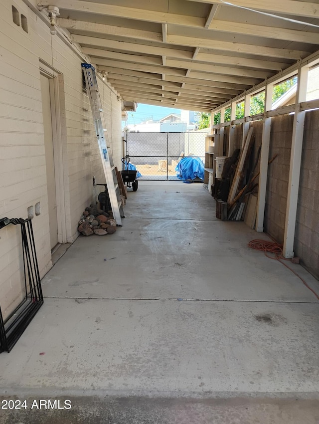 view of patio