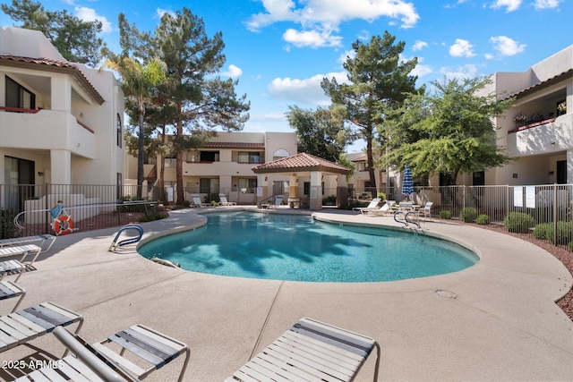 750 E Northern Ave Unit 2143, Phoenix, AZ 85020 - community pool featuring fence, a patio area, and a residential view