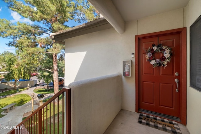 750 E Northern Ave Unit 2143, Phoenix, AZ 85020 - doorway to property with stucco siding