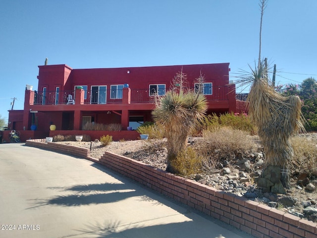 view of rear view of house