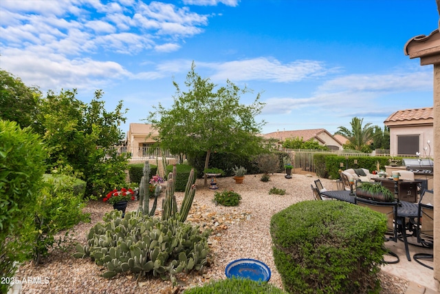 4200 E Narrowleaf Dr, Gilbert, AZ 85298 - view of yard featuring fence and a patio