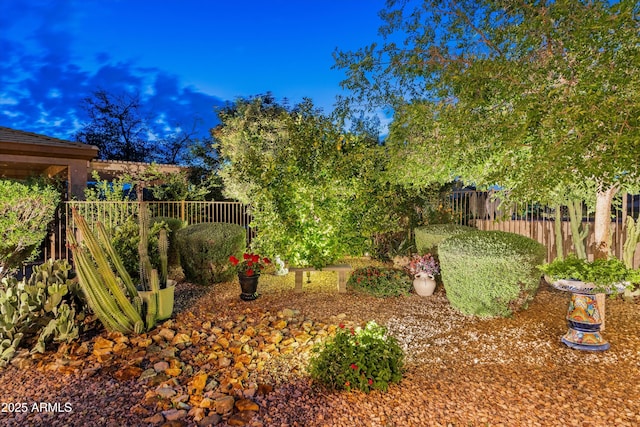 4200 E Narrowleaf Dr, Gilbert, AZ 85298 - view of yard with fence