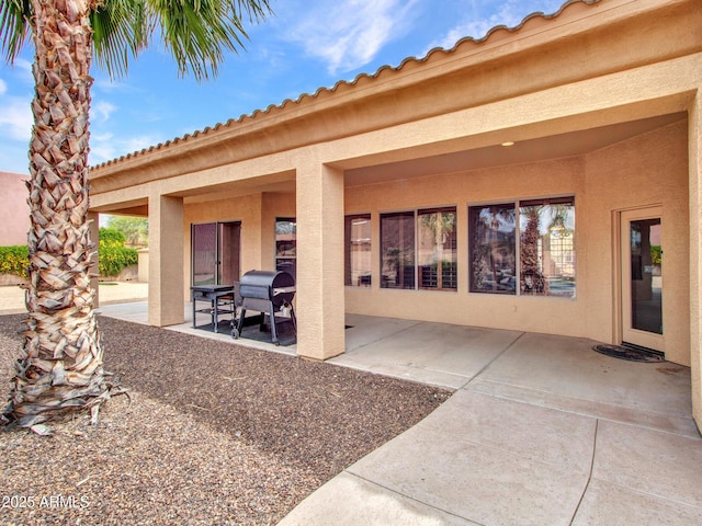 2724 W Fernwood Dr, Phoenix, AZ 85086 - view of patio / terrace with area for grilling