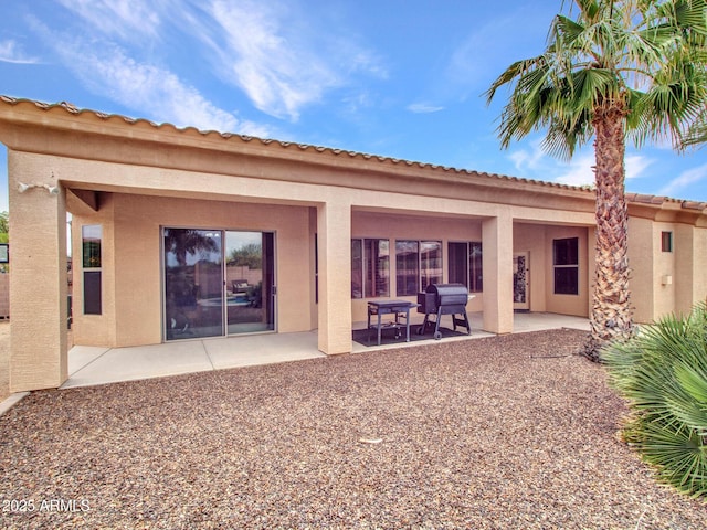 2724 W Fernwood Dr, Phoenix, AZ 85086 - rear view of house with a patio area and stucco siding