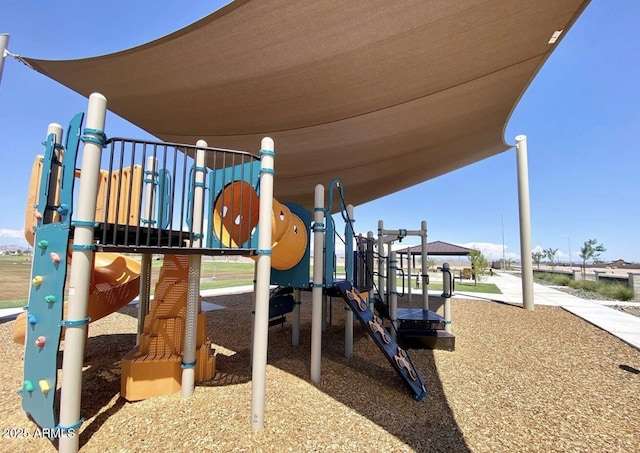 view of communal playground