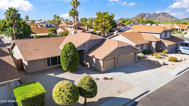 4439 W Cielo Grande, Glendale, AZ 85310 - aerial view of residential area with mountains