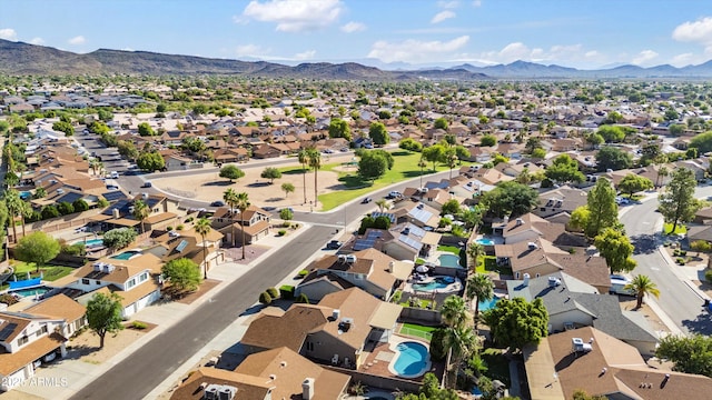 4439 W Cielo Grande, Glendale, AZ 85310 - aerial perspective of suburban area with a mountainous background
