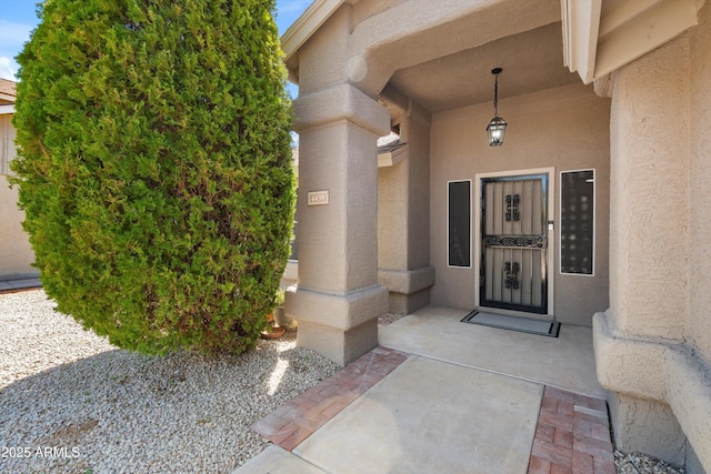 4439 W Cielo Grande, Glendale, AZ 85310 - property entrance with stucco siding