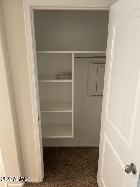 view of closet