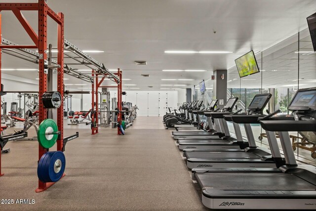 7151 E Rancho Vista Dr Unit 5001, Scottsdale, AZ 85251 - view of gym