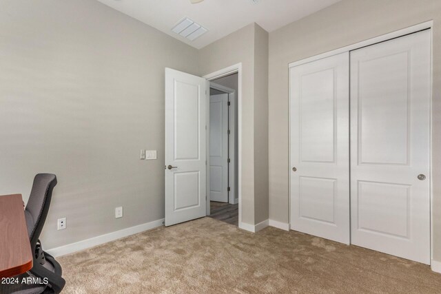 1557 E Flower St, Gilbert, AZ 85298 - unfurnished office with carpet flooring, visible vents, and baseboards