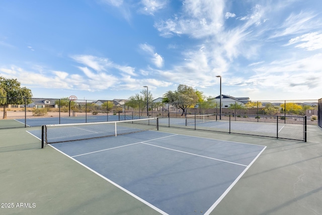 5901 E Sierra Morena St, Mesa, AZ 85215 - view of sport court with fence