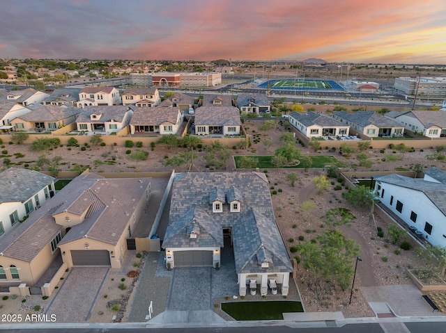 5901 E Sierra Morena St, Mesa, AZ 85215 - drone / aerial view featuring a residential view