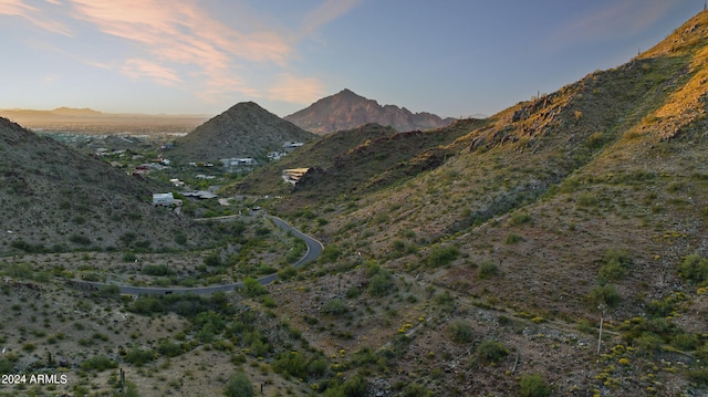 view of mountain feature