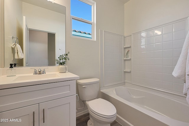 18052 W Sand Hills Rd, Surprise, AZ 85387 - full bath featuring shower / washtub combination, toilet, and vanity