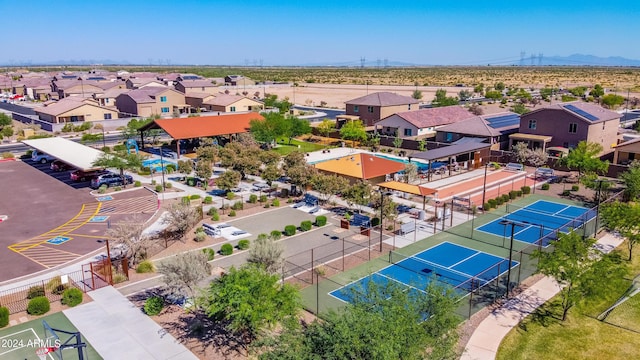 18052 W Sand Hills Rd, Surprise, AZ 85387 - aerial view featuring a residential view and a mountain view