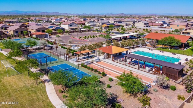18052 W Sand Hills Rd, Surprise, AZ 85387 - drone / aerial view featuring a residential view