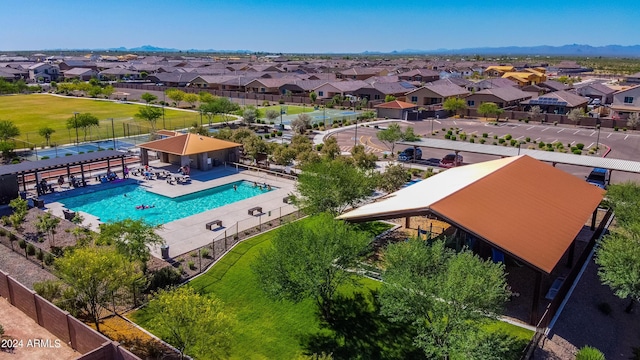 18052 W Sand Hills Rd, Surprise, AZ 85387 - birds eye view of property featuring a residential view