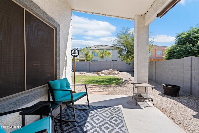 view of patio