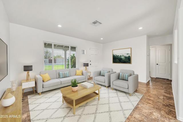 508 S Pasadena, Mesa, AZ 85210 - living area with recessed lighting and baseboards