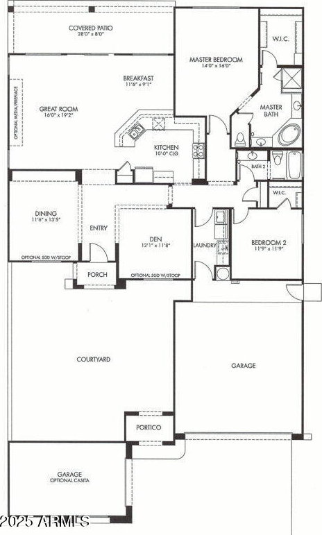 17082 S 182nd Ave, Goodyear, AZ 85338 - view of home floor plan