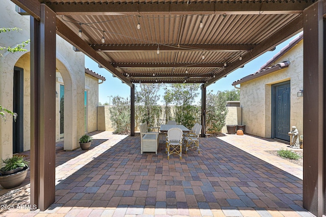 17082 S 182nd Ave, Goodyear, AZ 85338 - view of patio / terrace featuring outdoor dining space