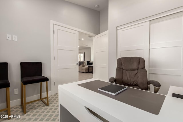 1513 S 108th Way, Chandler, AZ 85286 - office space with baseboards and light flooring